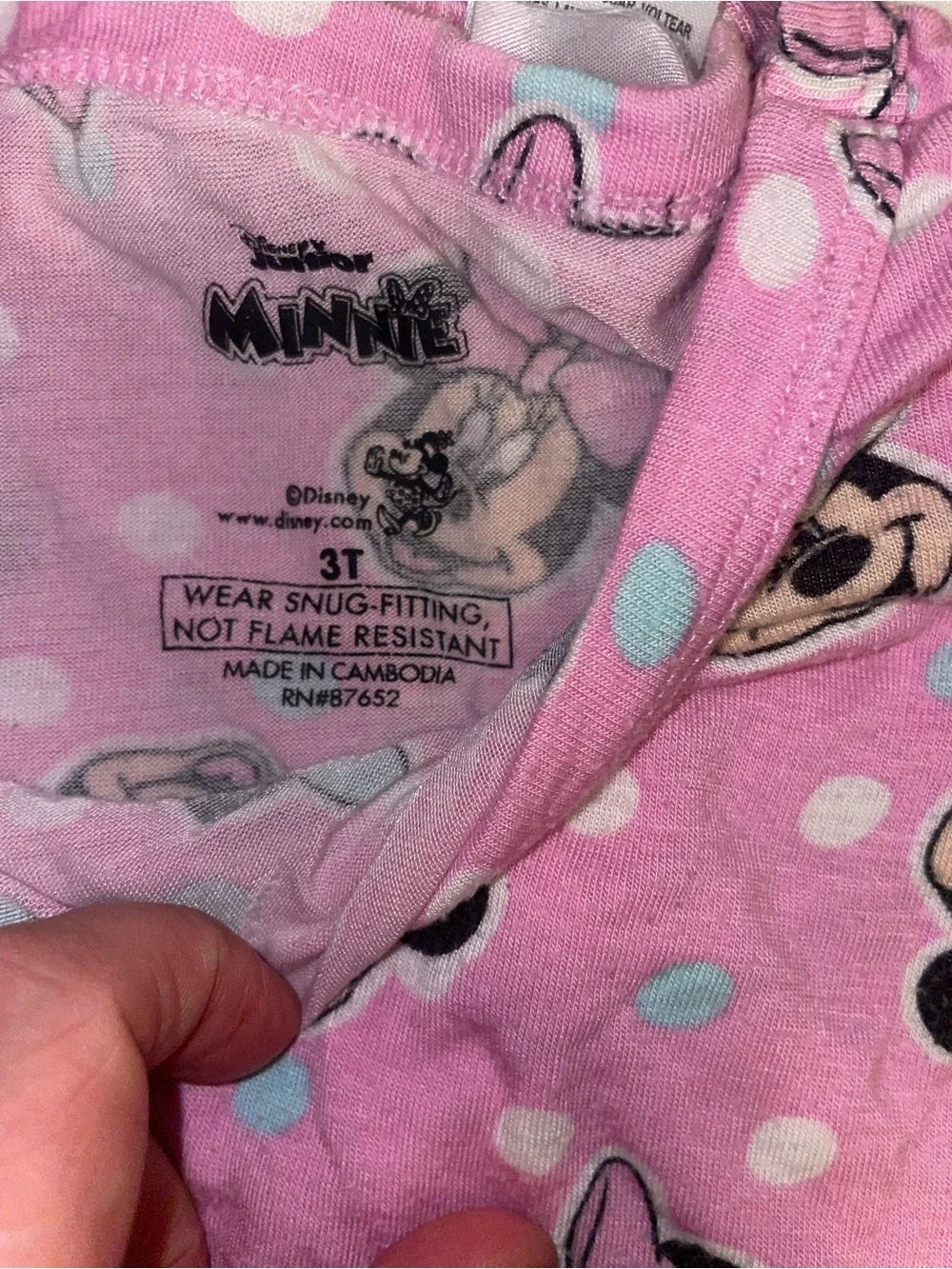 Minnie soft pink